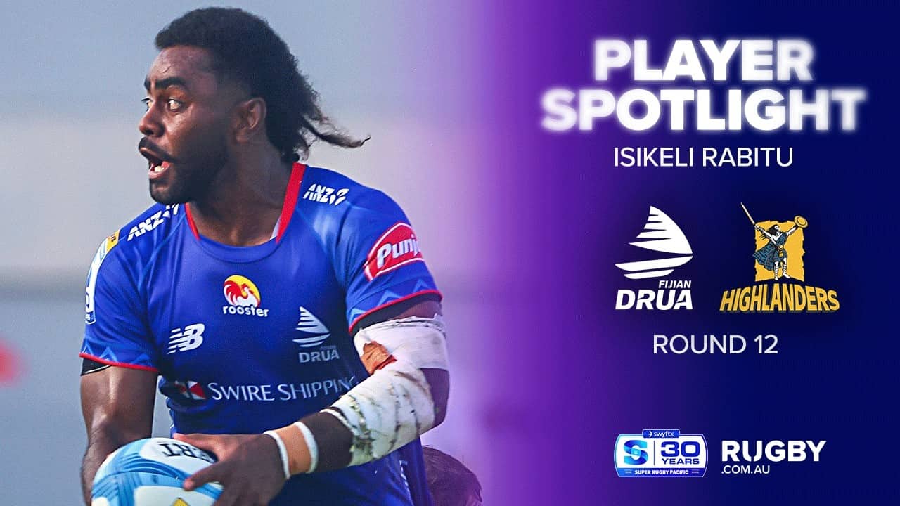 Isikeli Rabitu was ON FIRE against the Highlanders 🔥 | Super Rugby Highlights