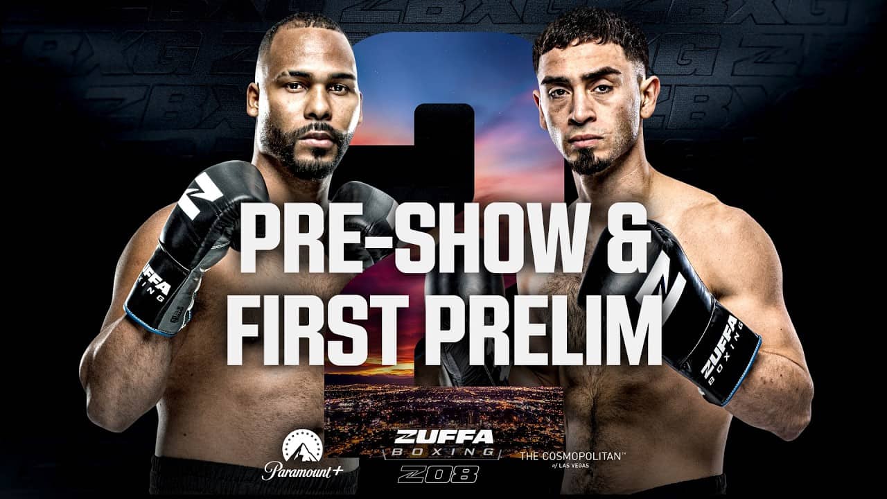 Zuffa Boxing 08: De Los Santos vs. Valenzuela | Pre-Show + 1st Prelim