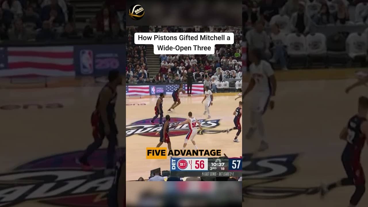 One Missed Assignment Turned a 4-on-5 Into a Wide-Open Mitchell Three