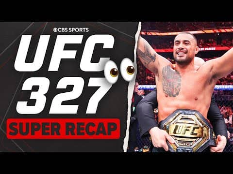 UFC 327 SUPER RECAP: Carlos Ulberg SHOCKS Jiří Procházka, Josh Hokit takes down Curtis Blaydes