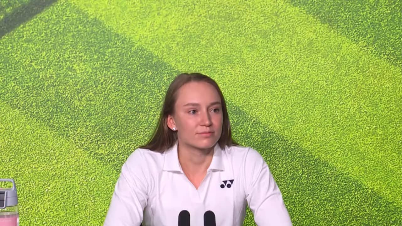 Wimbledon 2026 : Elena Rybakina : "Being number one would be amazing"