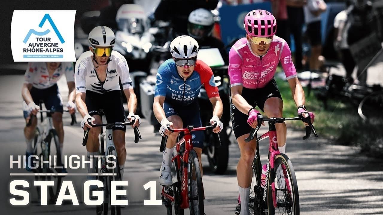 Tour Auvergne-Rhone-Alpes 2026, Stage 1 | EXTENDED HIGHLIGHTS | Cycling on NBC Sports