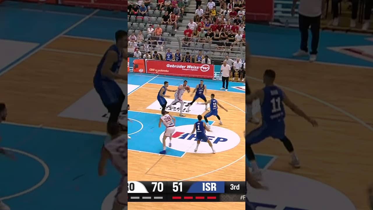 El partidazo de Dario Saric: 14 puntos, 11 rebotes y 5 asistencias ante Israel #FIBAWC #StepItUp