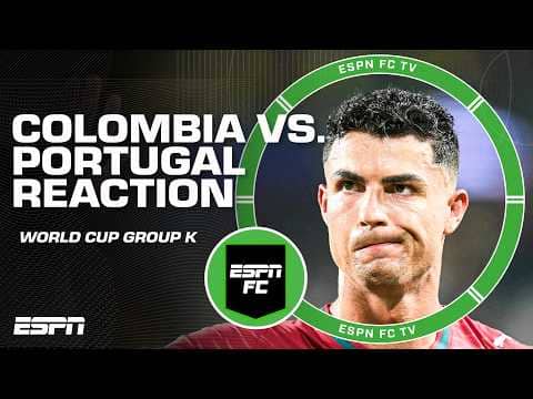 Colombia WINS GROUP K after draw with Portugal 🔥 2026 World Cup | ESPN FC