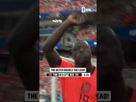 IT'S BRIAN BROBBEY FOR THE DUTCH 🇳🇱