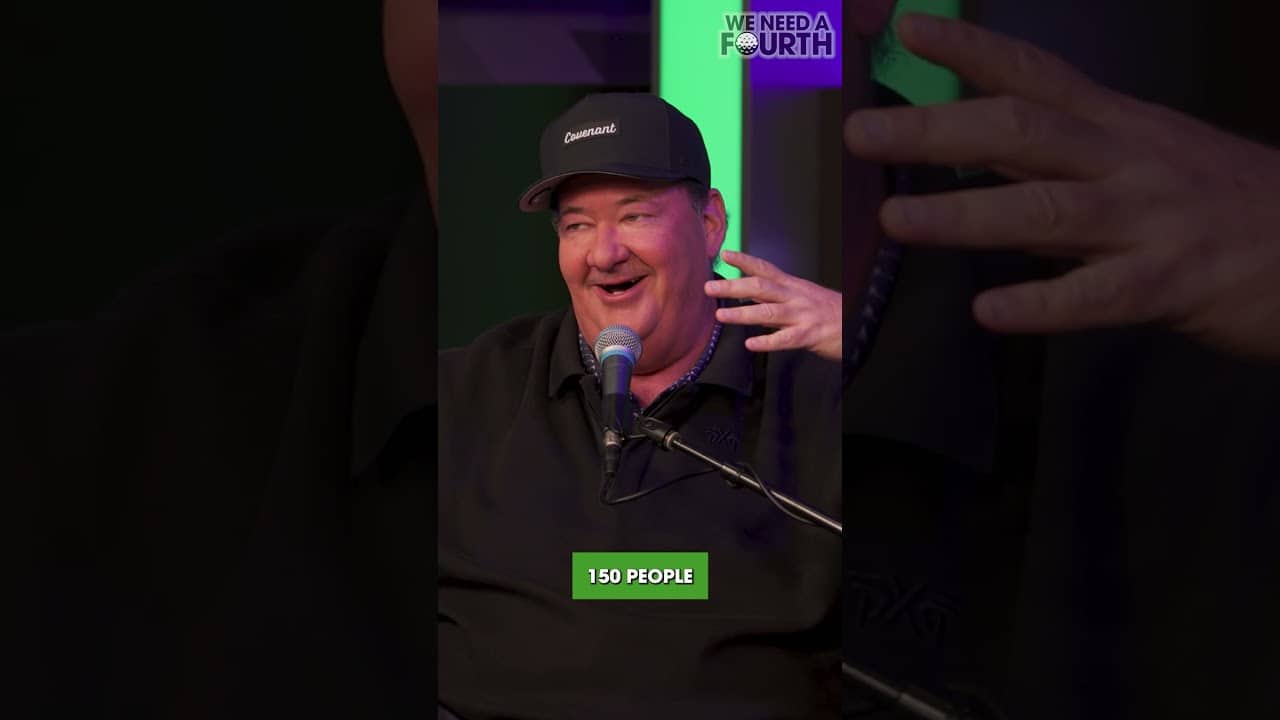Kenny Mayne won money off Brian Baumgartner on the golf course and hasn't stopped talking about it