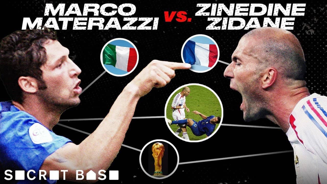 Can anyone deserve to be headbutted? The history of the Zinedine Zidane and Marco Materazzi’s beef