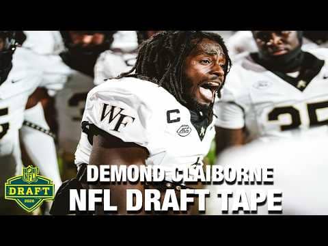 Wake Forest RB Demond Claiborne | 2026 NFL Draft Tape