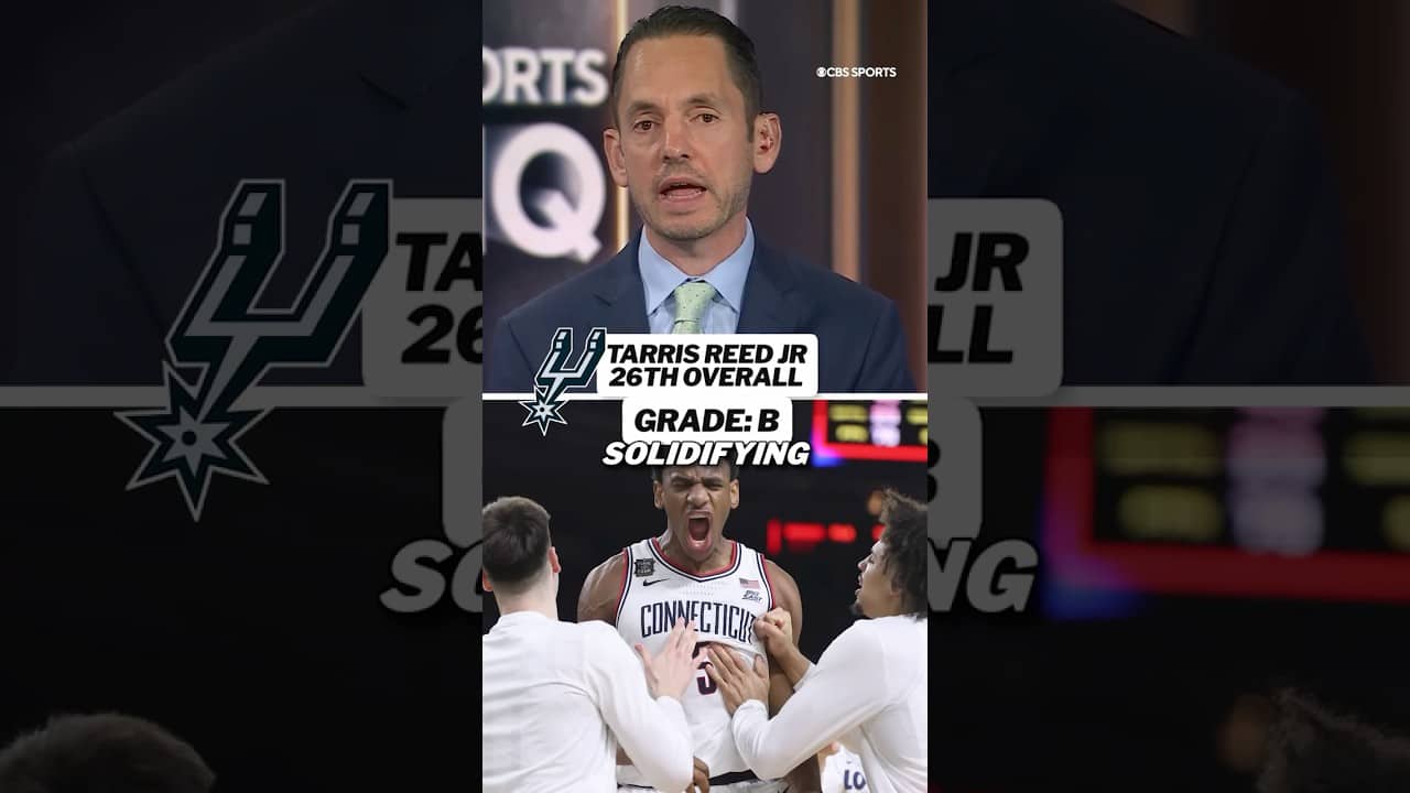 The Spurs love to draft UConn Huskies 👀 #tarrisreedjr #nbadraft