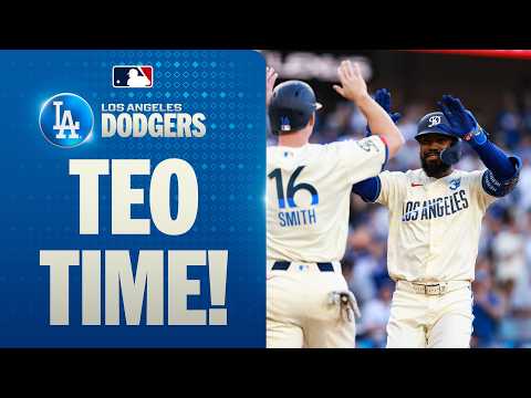Teoscar Hernández mashes a three-run home run for the Dodgers in the 1st inning! 💪 | MLB Highlights