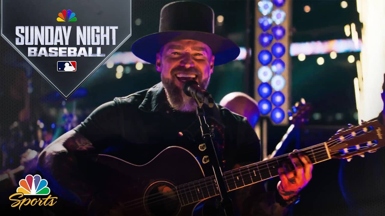 Zac Brown Band rocks out to get you ready for Sunday Night Baseball | MLB on NBC