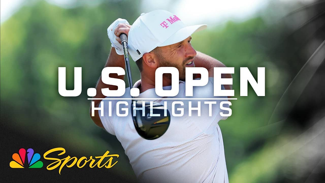 Highlights: Wyndham Clark hangs on to win in 126th U.S. Open | Golf on NBC Sports