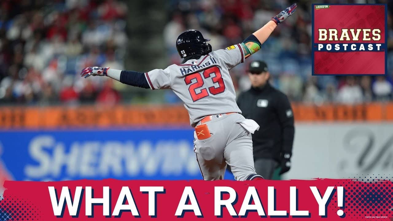 BRAVES POSTCAST: Atlanta Braves ERASE six-run deficit in win over  Colorado Rockies LIVE REACTION