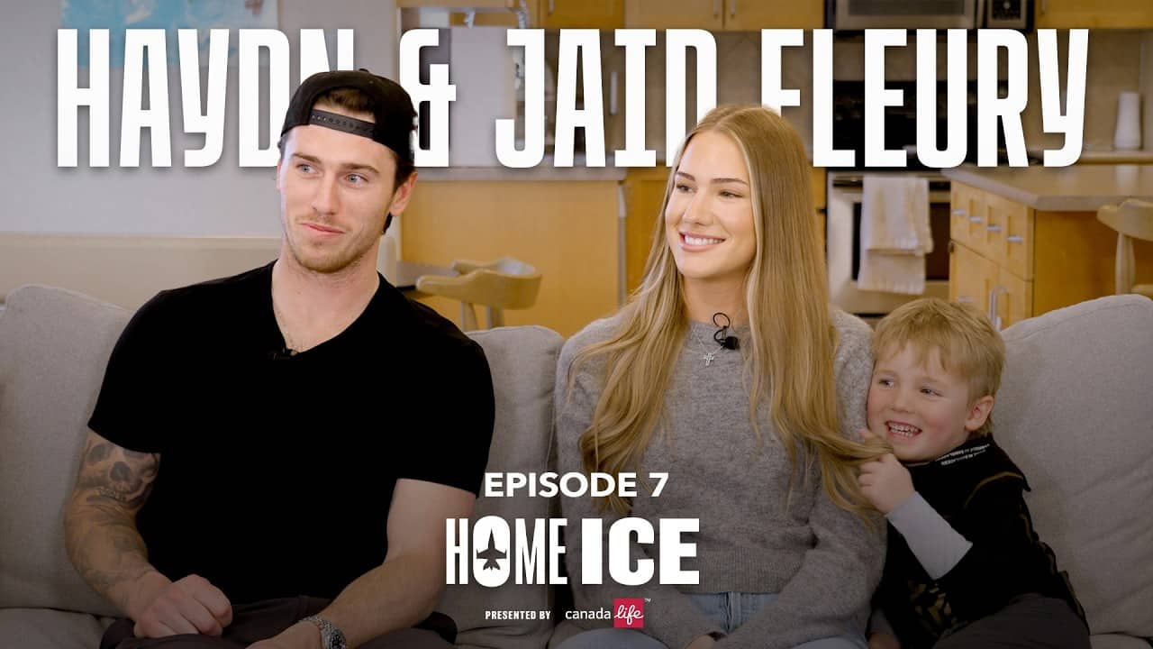 Hockey Dad Haydn Fleury loves being at the rink | HOME ICE, presented by Canada Life