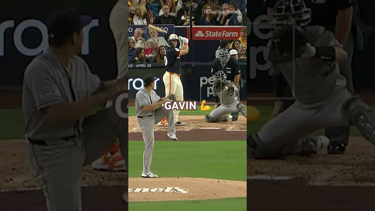 Un vaso de leche. #mlb #padres #baseball #highlights #homerun #sandiegopadres