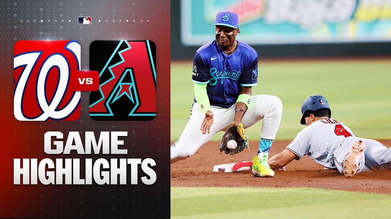 Nationals vs. D-backs Game Highlights (6/5/26) | MLB Highlights