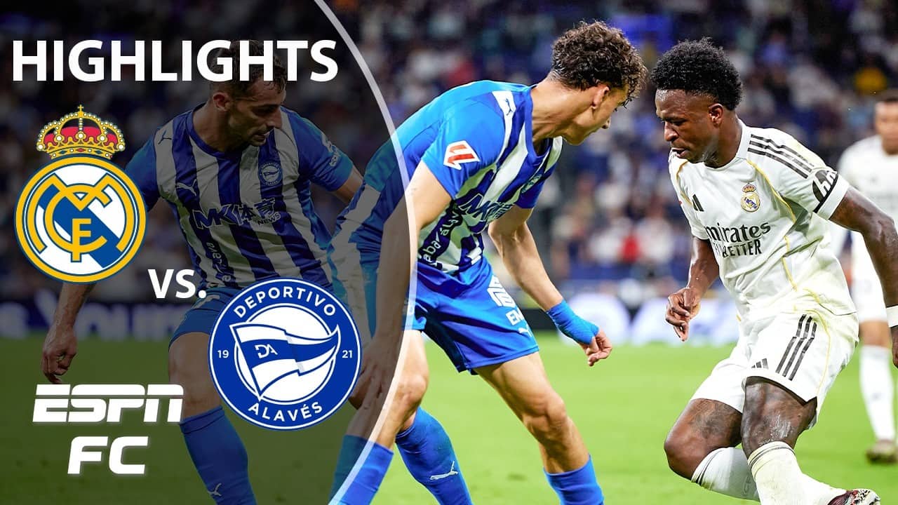 Real Madrid vs. Alaves | LALIGA Highlights | ESPN FC