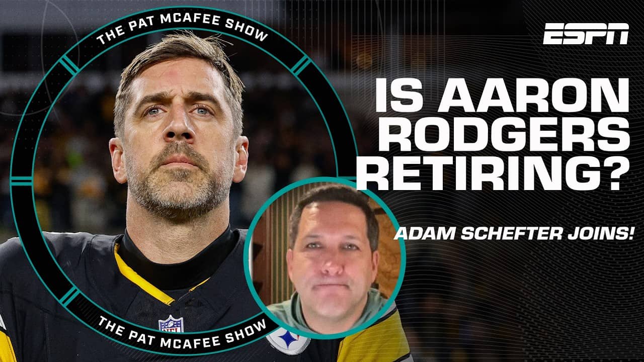 Adam Schefter on when Aaron Rodgers will decide if he's retiring... | The Pat McAfee Show