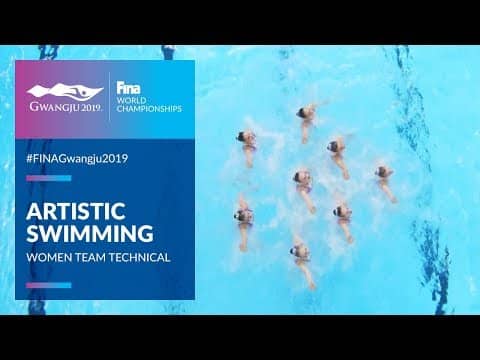 Artistic Swimming - Women Team Technical | Top Moments | FINA World Championships 2019 - Gwangju