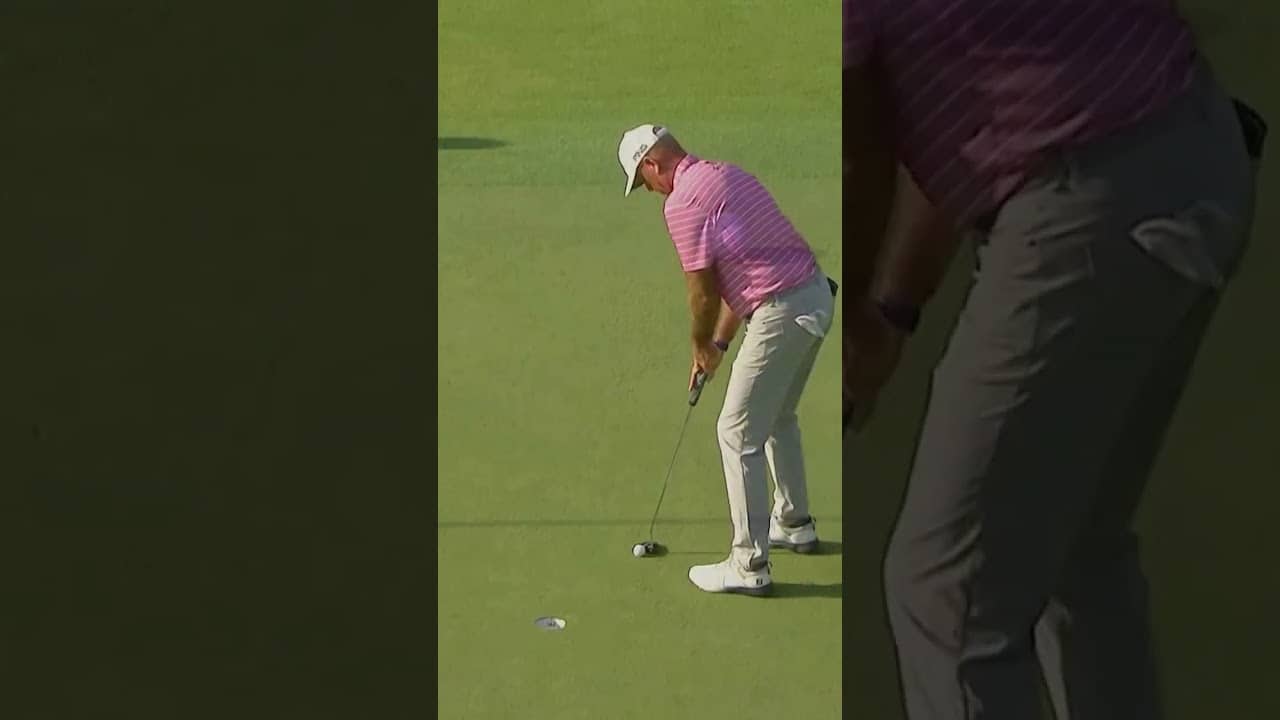 Can Stewart Cink win a third straight major?! He came home with five back-nine birdies on Thursday.