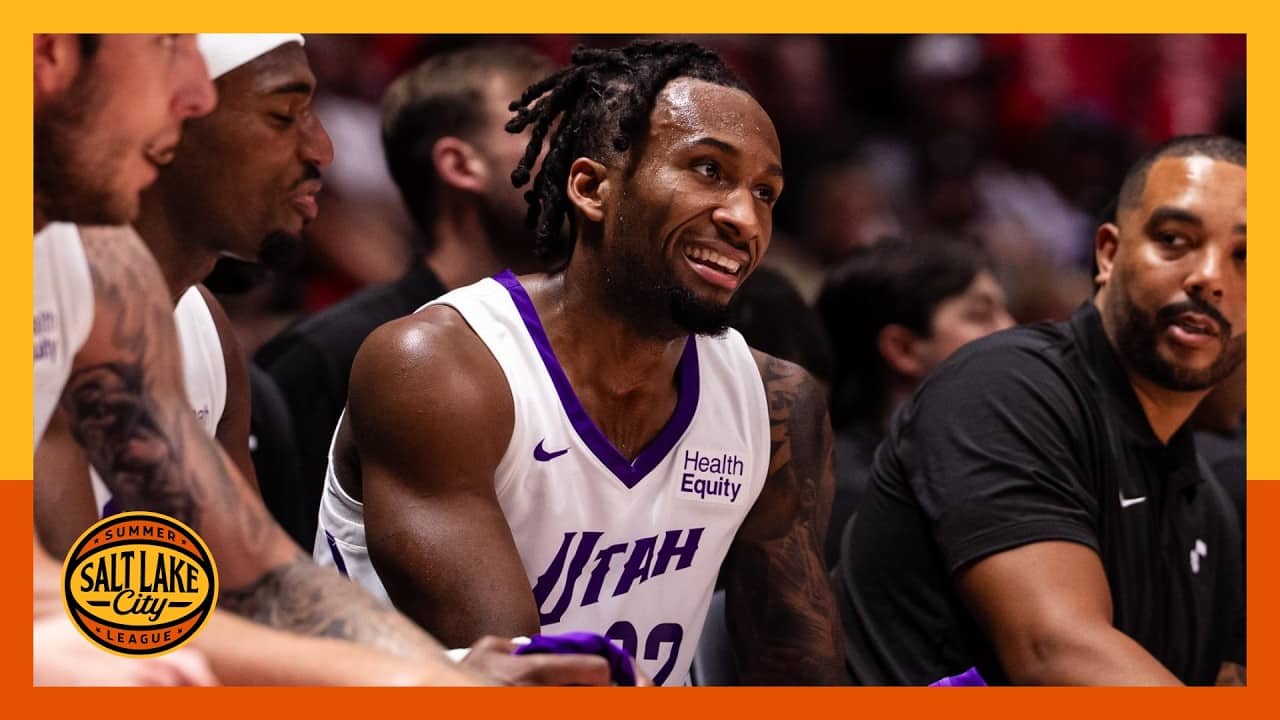"I got Jazz across my chest now" | Darryn Peterson on his debut, playing in front of Jazz fans