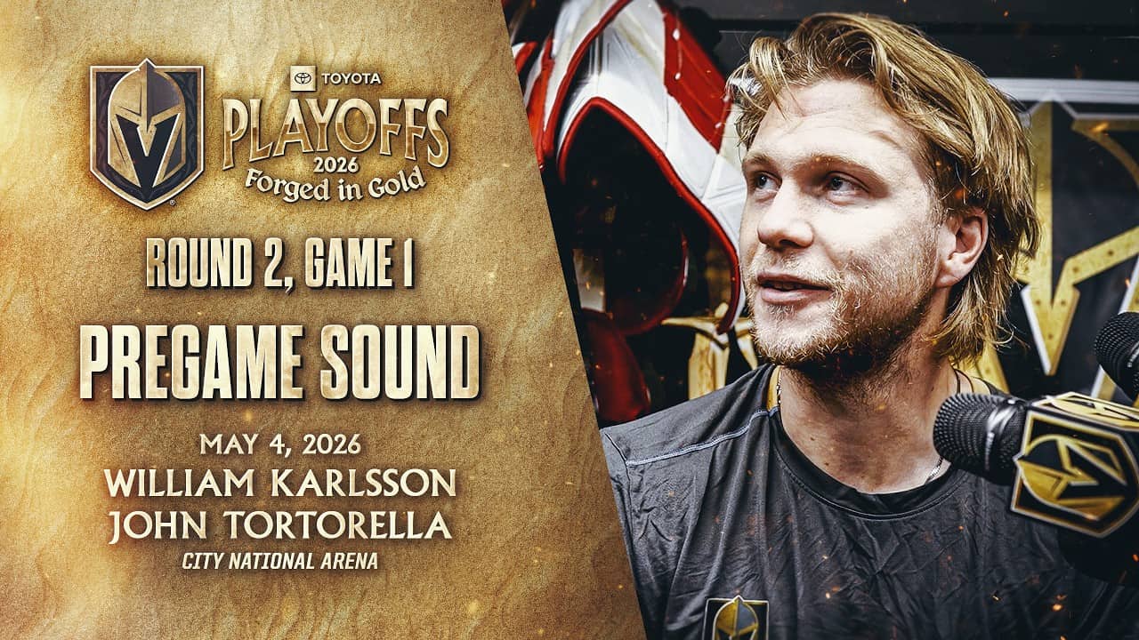 🎥 Round 2, Game 1 PREGAME SOUND: Karlsson & Tortorella