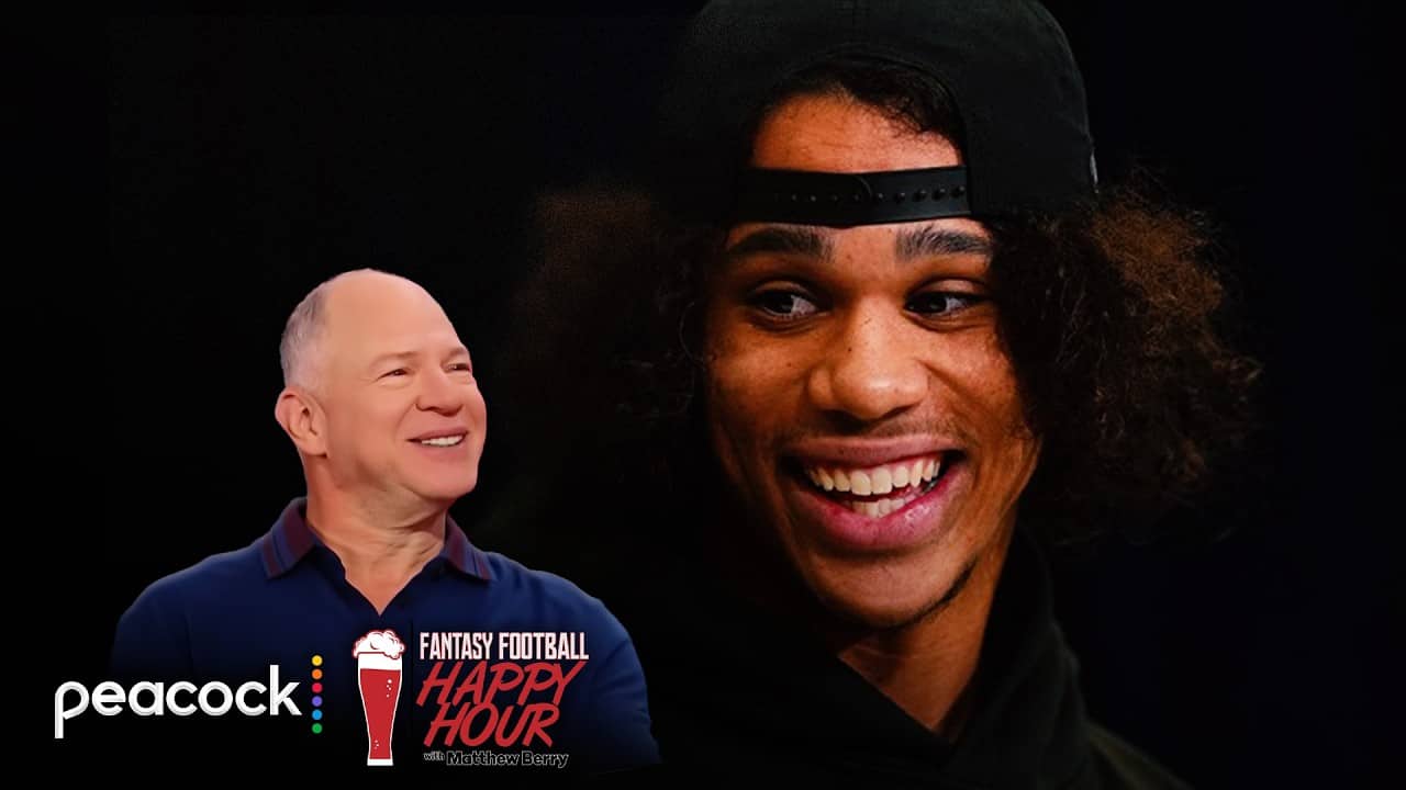 Bet on Jordyn Tyson to win NFL offensive rookie of year | Fantasy Football Happy Hour | NFL on NBC