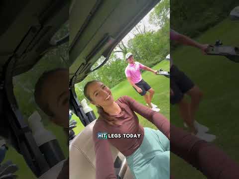 Brother sister love hahah #golf #golfshorts #siblings #brother #girlsgolf #progolf #siblinggoals