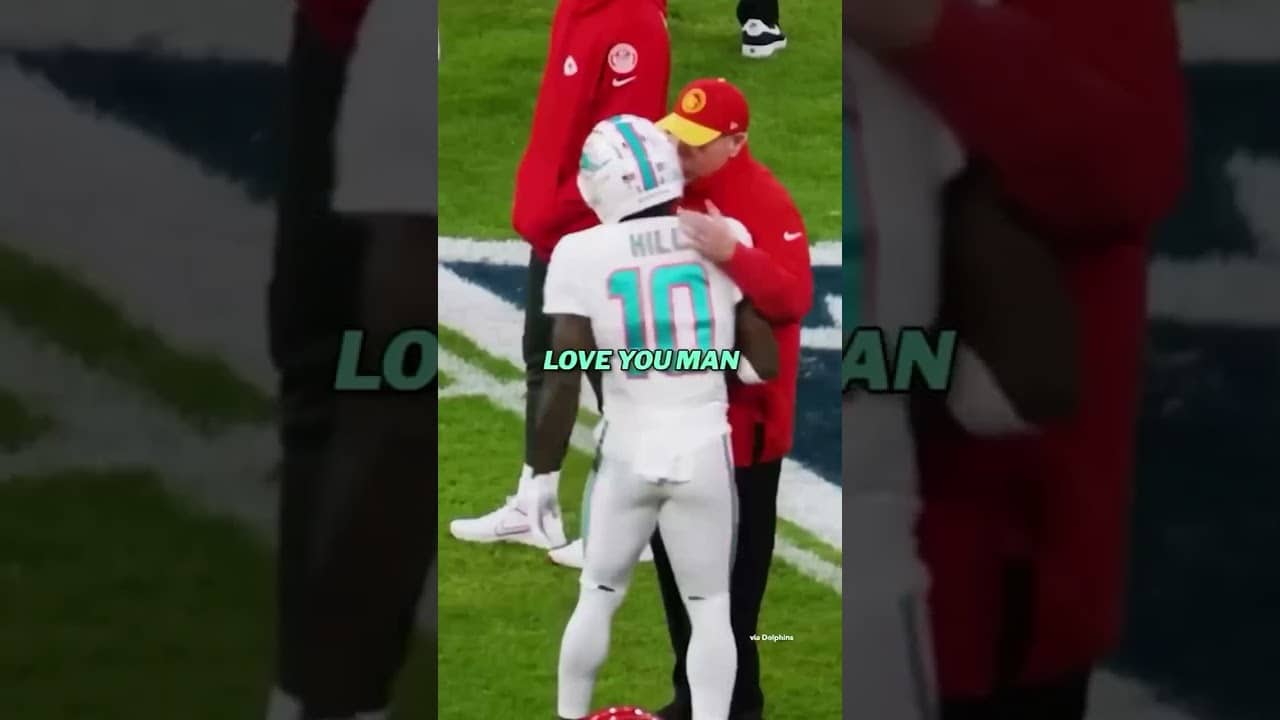 thumbnailThe way he poked Andy Reid 😭 #nfl  #chiefs  #dolphins