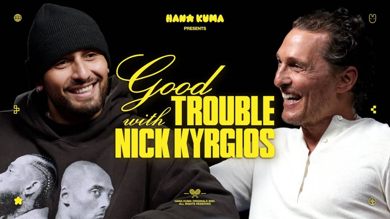 NICK KYRGIOS vs MATTHEW MCCONAUGHEY | Epic Tennis Match & Life Lessons at Arthur Ashe Stadium!