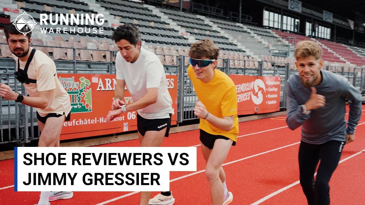 Shoe Reviewers vs Jimmy Gressier | Kiprun Track Challenge With The World Champion!