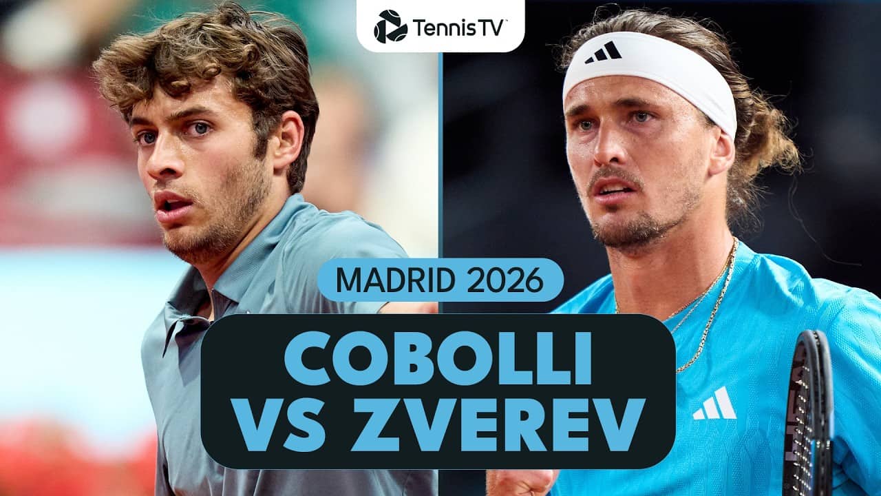 Flavio Cobolli vs Alexander Zverev For The Last Semi-Final Spot 🔒 | Madrid 2026 Highlights