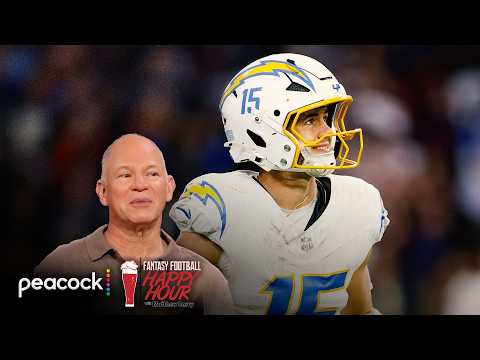 Will Ladd McConkey bounce back in McDaniel’s offense? | Fantasy Football Happy Hour | NFL on NBC