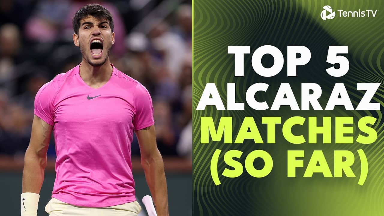 Carlos Alcaraz: The Top 5 Performances SO FAR 🤩🪄