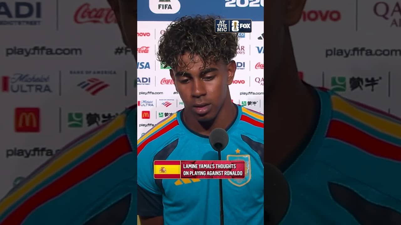 Before Portugal vs. Croatia, Lamine Yamal said it'd be an honor to face Ronaldo. He got his wish.