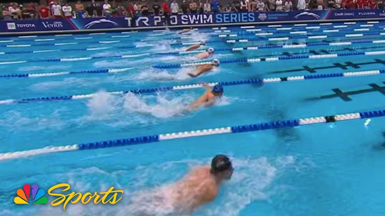 Ryan Erisman takes over in convincing 400m IM win with Bobby Finke a distant finisher | NBC Sports