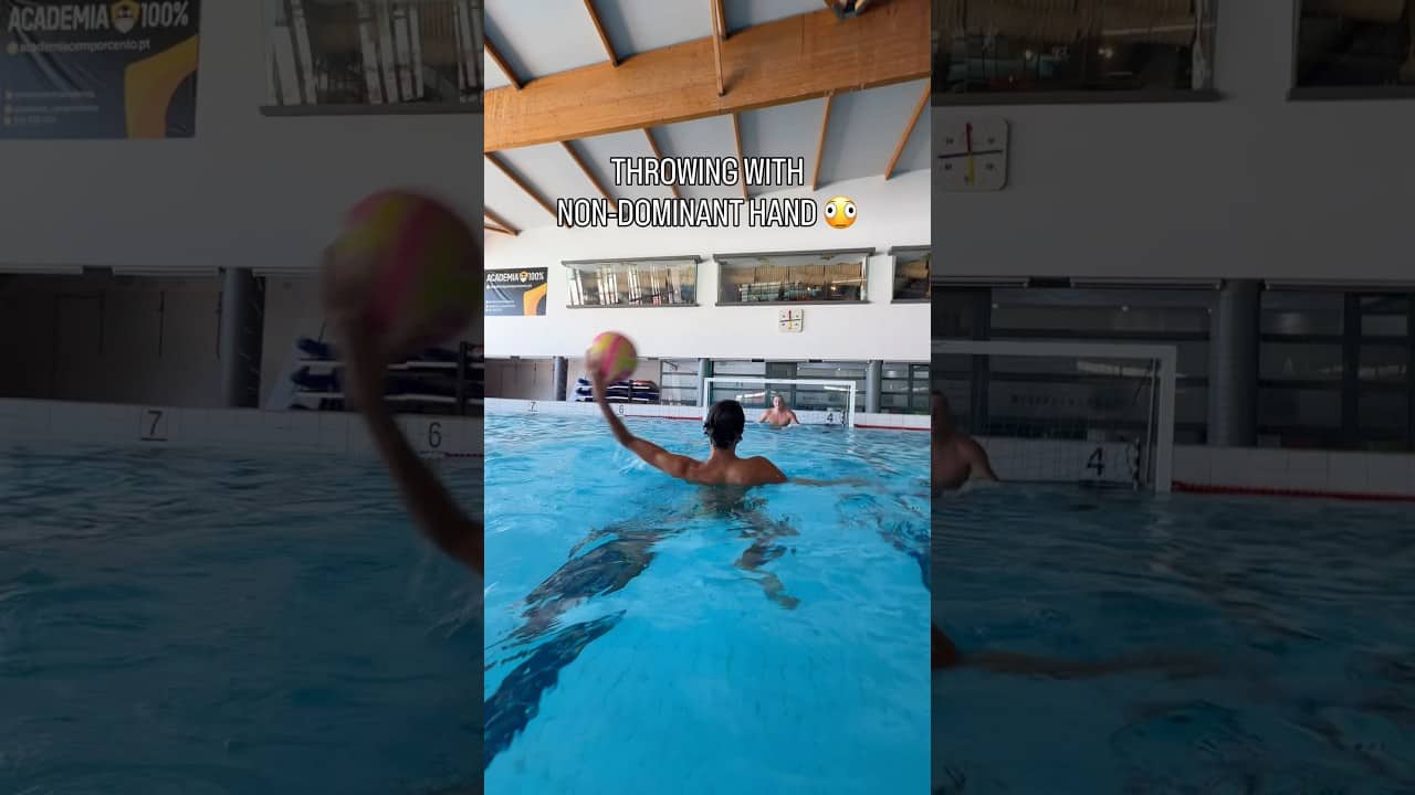 POV: Your non-dominant Water Polo hand just entered the competition #waterpolo #hand #challenge