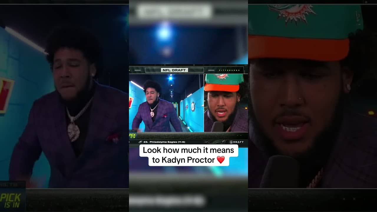 Kadyn Proctor is heading to Miami 👏