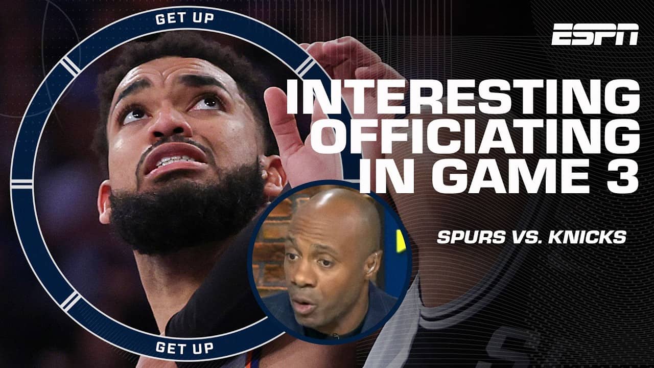 DEBATING the officiating in Game 3 of the NBA Finals 👀 J-Will is OVER IT! | Get Up