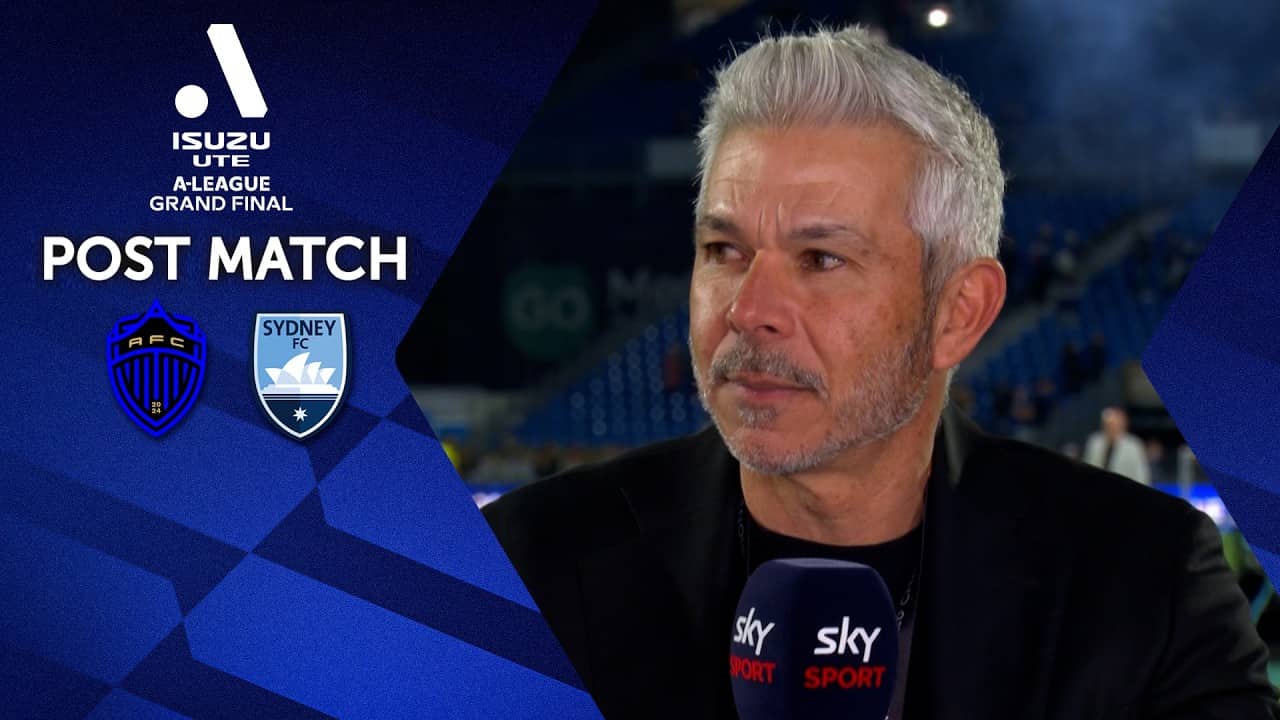 POST MATCH | Auckland FC vs Sydney FC | A-League Men | Grand Final | Sky Sport NZ