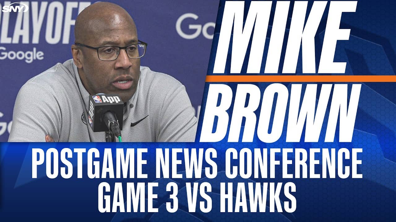 Mike Brown reacts to Knicks Game 3 loss to the Hawks