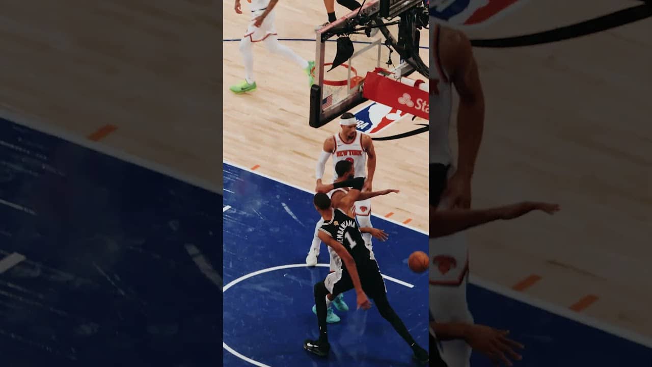 OOP THERE IT IS ‼️ #spurs #nba #playoffs #nbafinals #wemby #deaaronfox