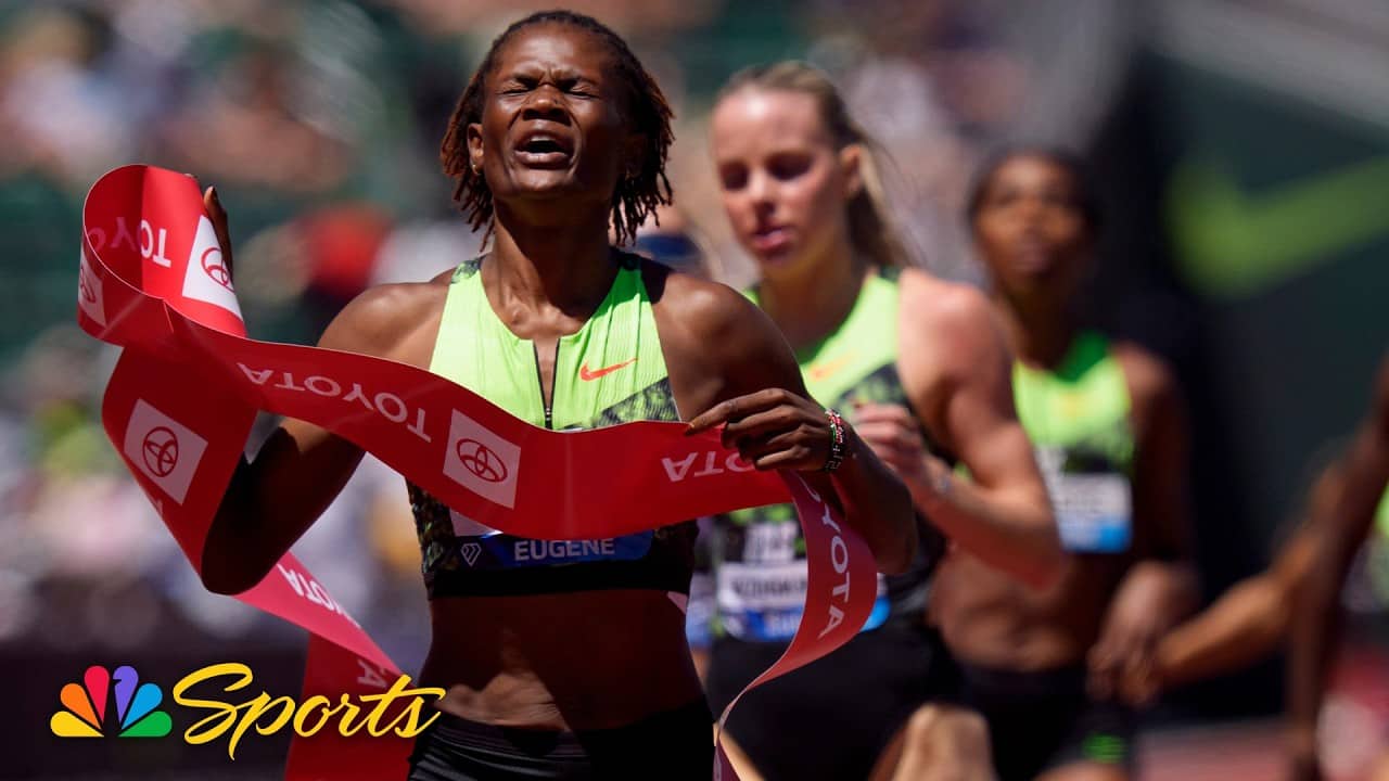 Lilian Odira finishes strong in Prefontaine women's 800m win | NBC Sports