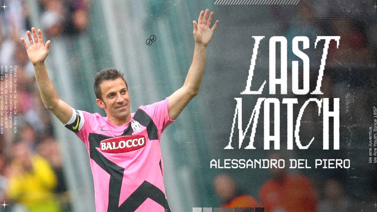 THE LAST DANCE: Alessandro Del Piero’s final match with Juventus 🔟🤍🖤
