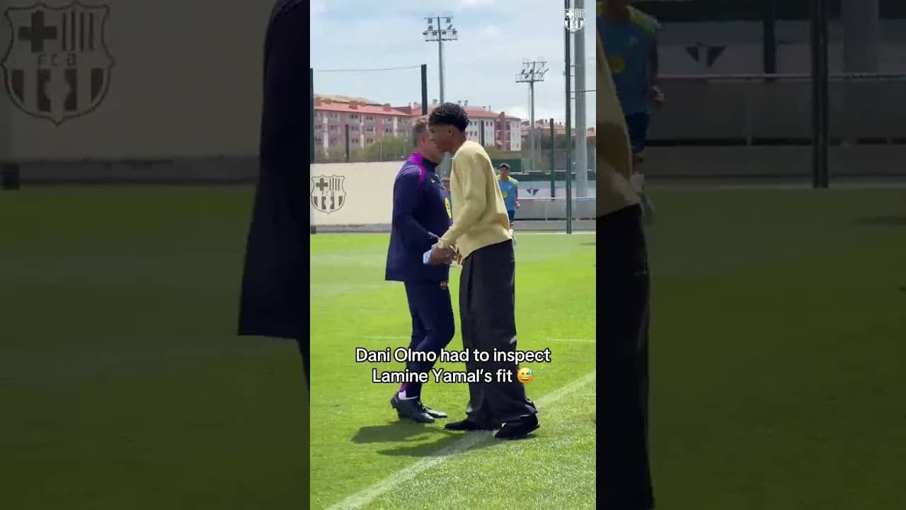 Inspector Olmo 🕵️‍♂️ (via @fcbarcelona/TT)