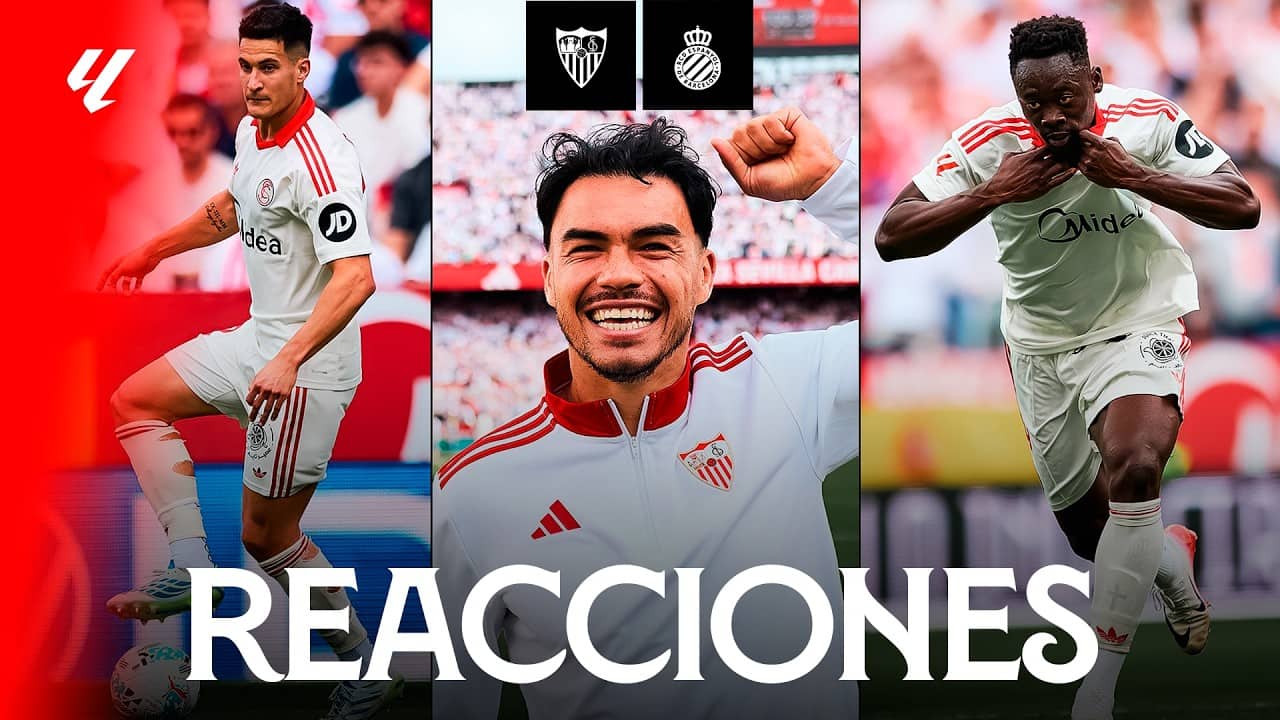 Las declaraciones de los protagonistas tras la victoria ante el RCD Espanyol