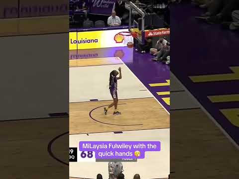 Fulwiley had 5 steals against Alcorn 🔥