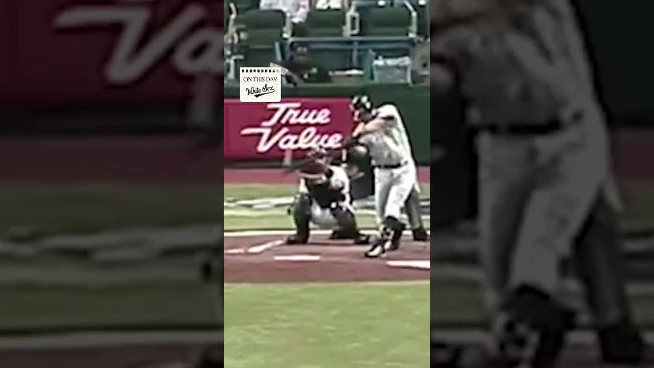 On This Day in 2000: Paul Konerko hit an inside-the-park home run. #onthisday #mlb #history