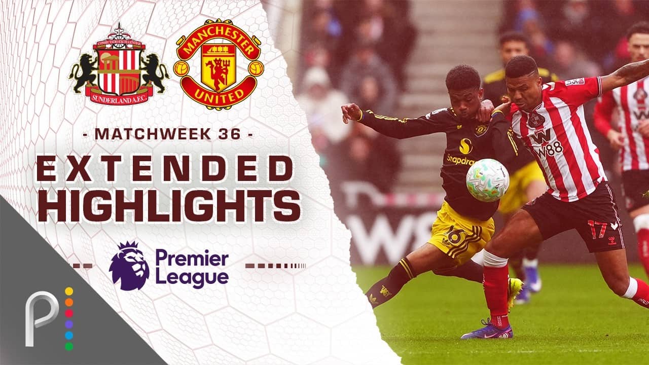 Sunderland v. Manchester United | PREMIER LEAGUE HIGHLIGHTS | 5/9/2026 | NBC Sports