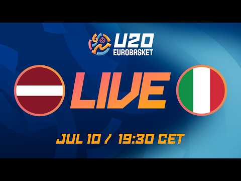 LIVE - Latvia v Italy | FIBA U20 Women's EuroBasket 2026 | Class. Games 9-16